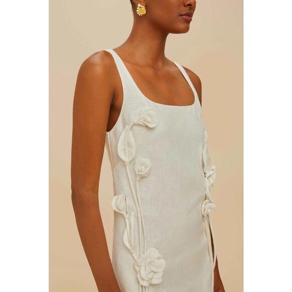 FARM Rio Cream Mini Dress - Picture 4 of 7